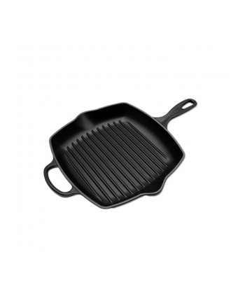 Le Creuset Grill Pan Cast Iron Square Kolor: CZARNY 26 cm