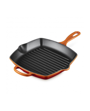 Le Creuset Grill Pan Cast Iron Square Oven Red 26 cm nr 1