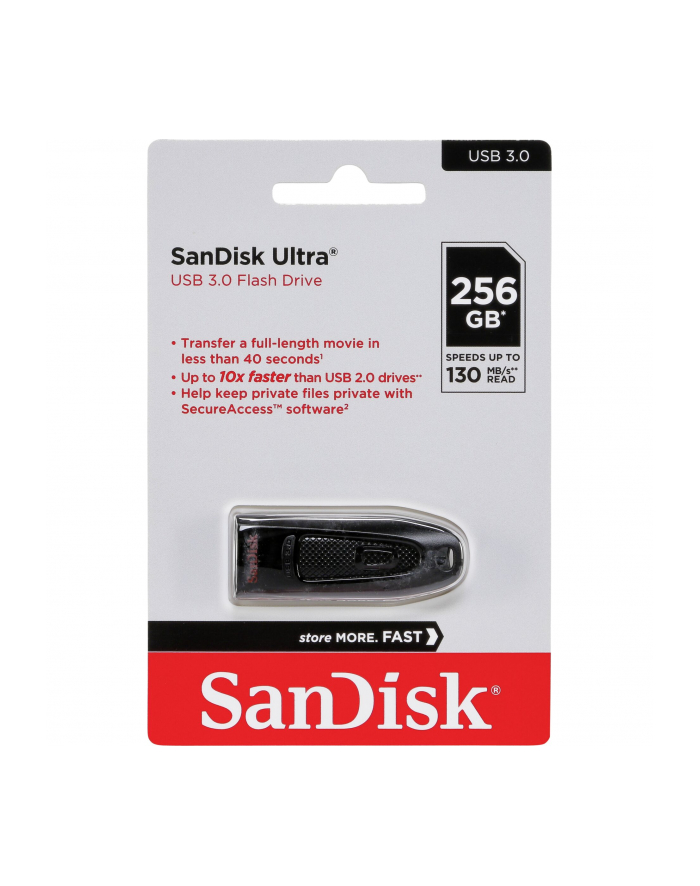 SanDisk Ultra USB 3.0      256GB up to 100MB/s    SDCZ48-256G-U46 główny