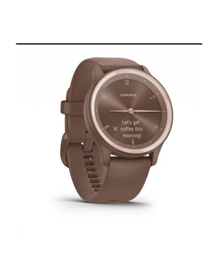 Garmin vivomove Sport Cocoa/Peach Gold główny