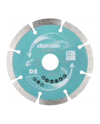 Makita D-61123        DIAMAK Diamond Wheel 115x22,23