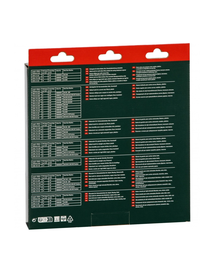 Metabo Band Saw Blade 2240+0-10X6 X0,5 A4 główny