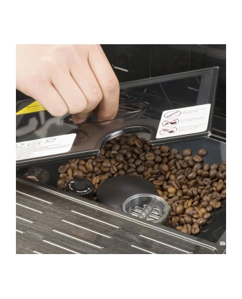 Acopino Modena ONE TOUCH stal nierdzewna szczotkowana czarny