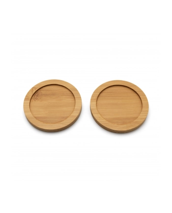1x2 Bredemeijer Tea Mug Set 200ml Bamboo Coaster 142013
