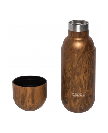 Asobu Orb Bottle wood, 0,46 L