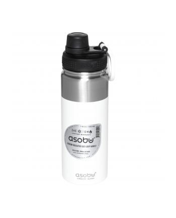 Asobu Alpine Flask Bottle bialy, 0.53 L