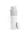 Asobu Twin Pack Bottle with Mug bialy, 0.9 L + 0.6 L - nr 3