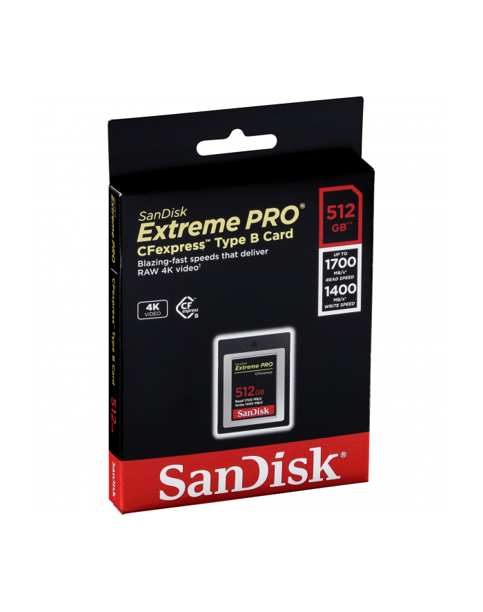 SanDisk CF Express Type 2  512GB Extreme Pro     SDCFE-512G-GN4NN główny