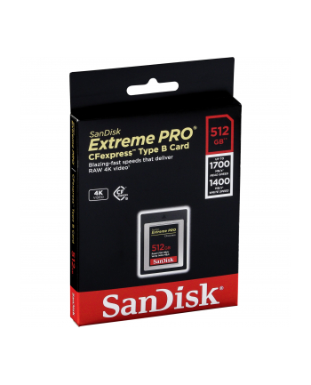 SanDisk CF Express Type 2  512GB Extreme Pro     SDCFE-512G-GN4NN