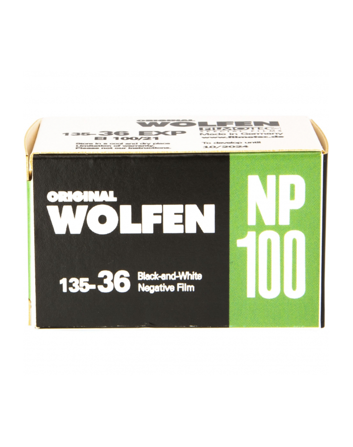 1 Original Wolfen NP100 135/36 główny