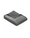 Ibena Jacquard Blanket Fano anthracite 800, 150x200 - nr 1