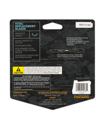 Gerber Vital Blades f. Vital Pocket Folder EAB nr 1