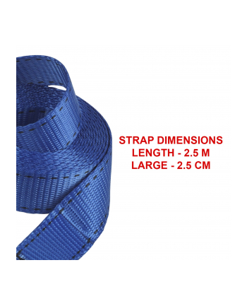 masterlock Master Lock Lashing Strap 2,50m with Zamac Buckle 3110(wersja europejska)RDATCOL