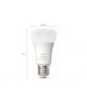 Philips Hue LED Lamp E27 2-Pack Set 1100lm White Ambiance - nr 5