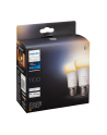 Philips Hue LED Lamp E27 2-Pack Set 1100lm White Ambiance - nr 9