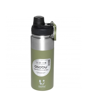 Asobu Alpine Flask Bottle zielony, 0.53 L