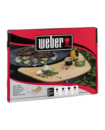 Weber Bamboo Work Table for Charcoal Grills 47cm/ 57cm