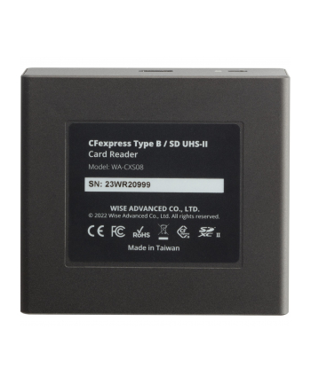 Wise CFexpress Type B SD UDS-II Card Reader          WI-WA-CXS08