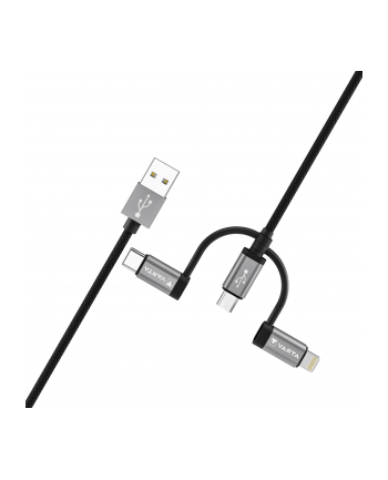 Varta Speed Charge 'amp; Sync Cable 3in1 USB-A auf Light./Mic./USB-C