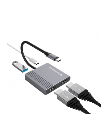 Conceptronic DONN13G 4-in-1 USB 3.2 Docking