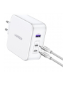 UGREEN Nexode USB-A+2*USB-C 140W GaN Fast Charger+USB-C Cable wht - nr 6