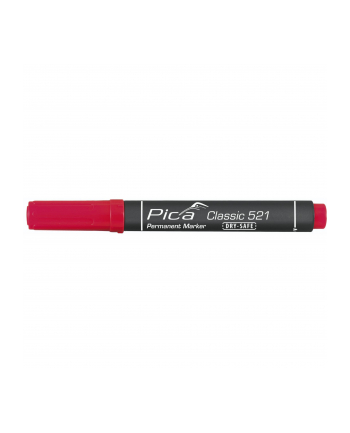 pica-marker Pica Permanentmarker 2-6mm, Wedge Tip, red