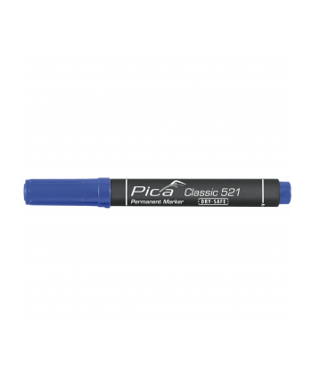 pica-marker Pica Permanentmarker 2-6mm, Wedge Tip, blue Retail Packaging