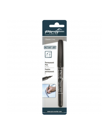 pica-marker Pica Permanent Pen, 0,7mm Kolor: CZARNY / Retail Packaging