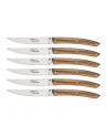 laguiole Jean Dubost Le Thiers Knives Set Olive Wood     6 pcs. - nr 1