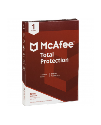 keine marke McAfee Total Pczerwonyection 1 Device 2022