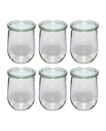 WECK Tulip Jar 1062ml Set of 6