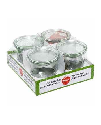 WECK Mold Jar 0,5l Set of 4