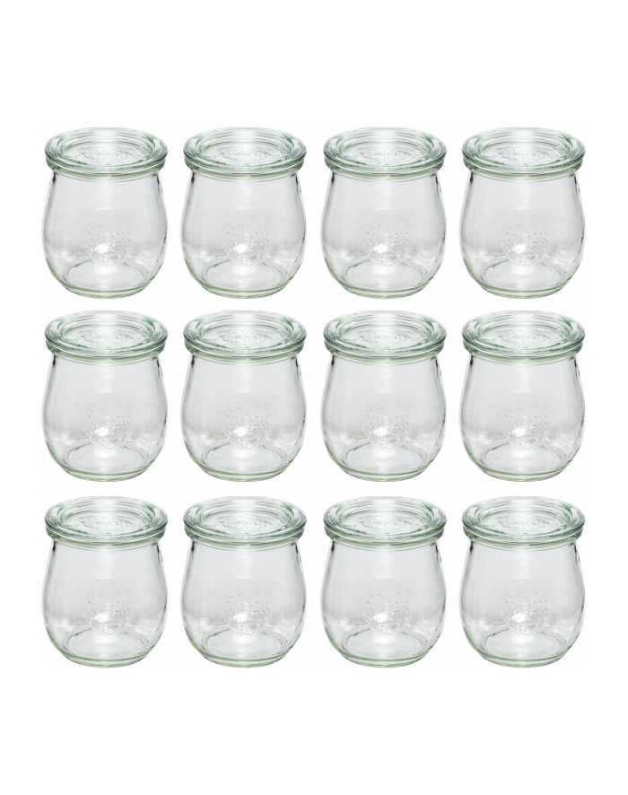 WECK Tulip Jar 220ml Set of 12 główny