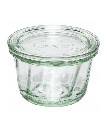 WECK Round Rim Jar Muffin 165ml Set of 6