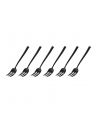 Sambonet Rock PVD 6 Cake Forks DolceNero Lucido - nr 2