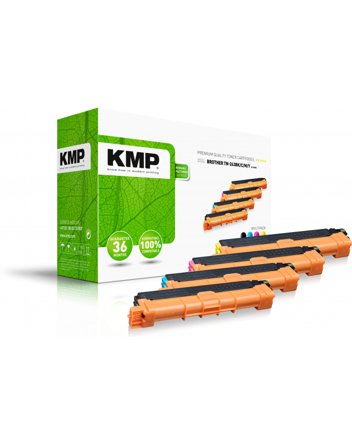 KMP B-T109M Toner Multipack compatible with Bczerwonyher TN-243 główny