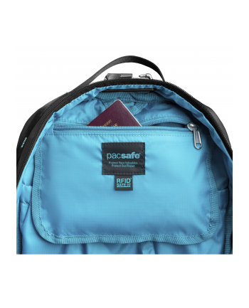 Pacsafe Eco 18L Backpack ECONYL® Kolor: CZARNY