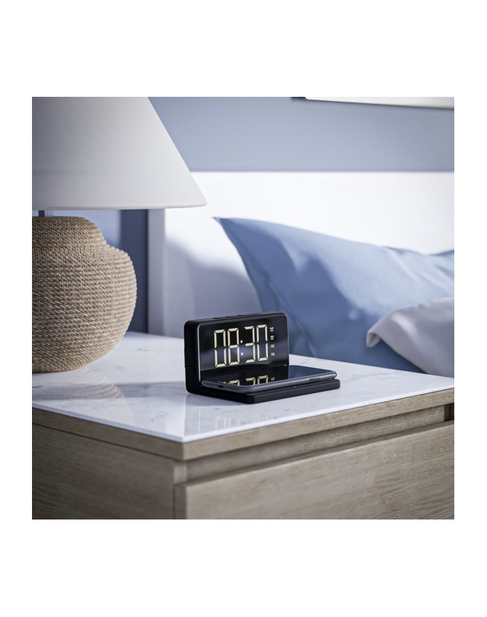 Mebus 25622  Digital Alarm Clock with wireless Charger główny