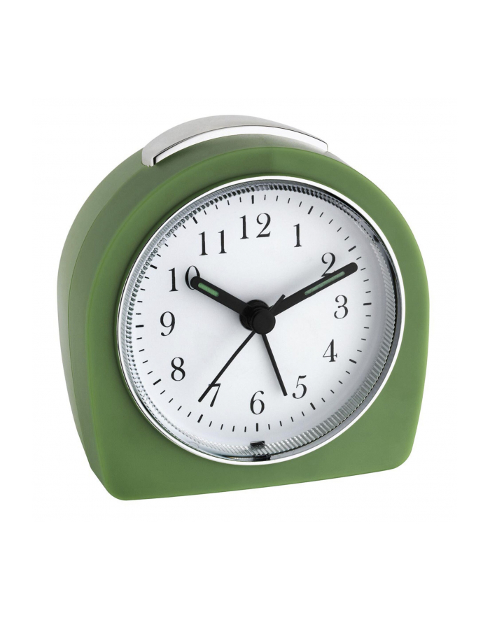 tfa-dostmann TFA 60.1021.09 green quartz alarm clock Analogue główny