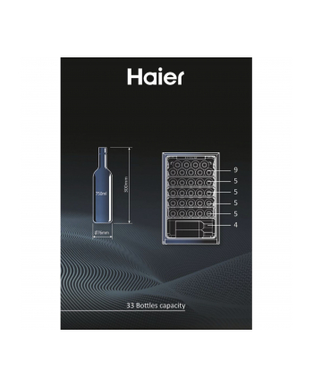 Haier HWS 33 GG 33 Bottles