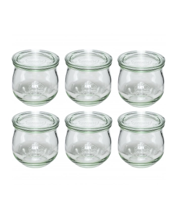 WECK Tulip Jar 370ml Set of 6