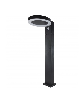 REV LED Solar Light Round Kolor: CZARNY