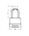 masterlock Master Lock Excell Padlock Security Level 9    M175(wersja europejska)RDLH - nr 3