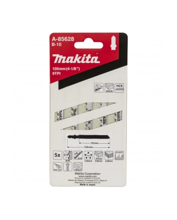 Makita A-85628 Jigsaw Blade B-10