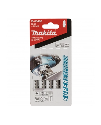Makita B-06460 Jigsaw Blade B-50 Wood 5pcs