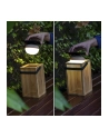 newgarden New Garden Okinawa Solar Recharge Lantern Bamboo - nr 5