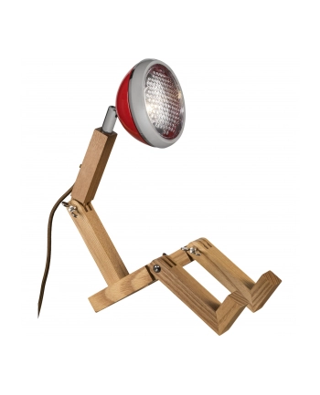 piffany copenhagen Piffany Mr. Wattson - Mini Table Lamp Flash red