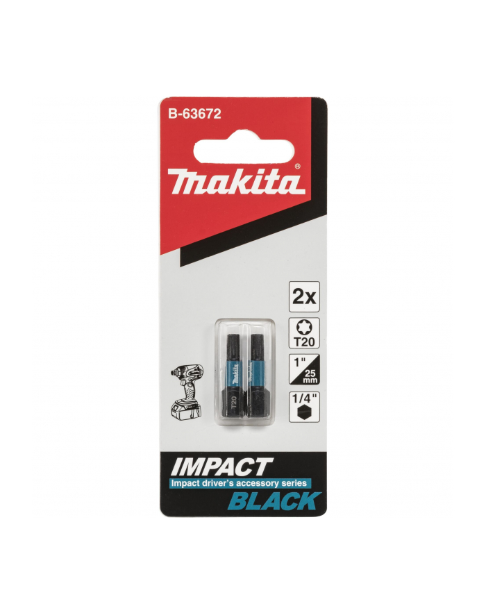 Makita B-63672 Bit T20x25mm 2pcs. główny