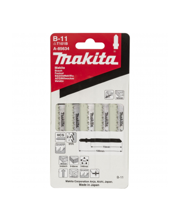 Makita A-85634 Jigsaw Blade   B-11