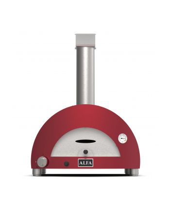 Alfa Forni Moderno 1 Pizza Gas red